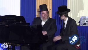 מוטי שטיינמץ ופינקי וועבר מחזמר בדינר של"הנני רופא לך" /  rccs Musical Pinki Weber & Motti Steinmetz