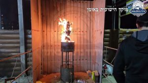ל"ג בעומר תשפ"ה באומן: ההדלקה המרכזית בחצר ציון רבינו הקדוש